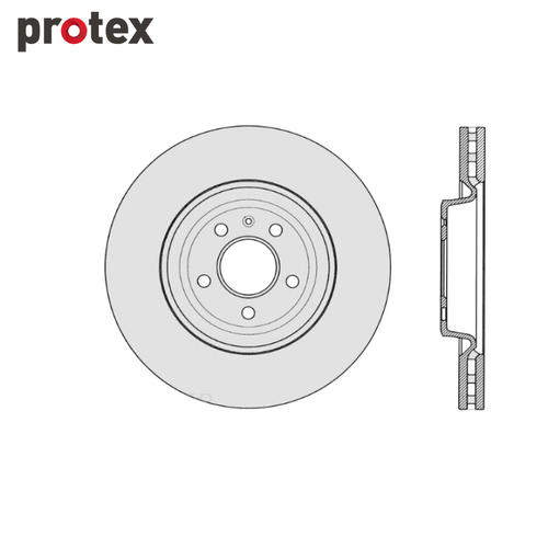 ULTRA DISC ROTOR FOR AUDI A5 3.0L S/CHARGED DR13012