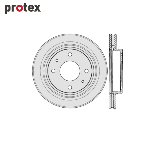 DISC ROTOR FRONT FOR HYUNDAI SONATA DR463