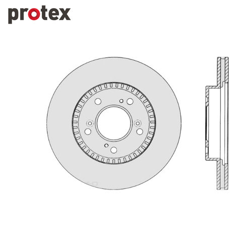 ULTRA DISC ROTOR FRONT FOR HONDA LEGEND DR478