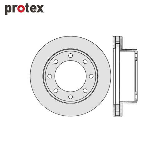 DISC ROTOR FOR FORD F250/F350 XL DR798