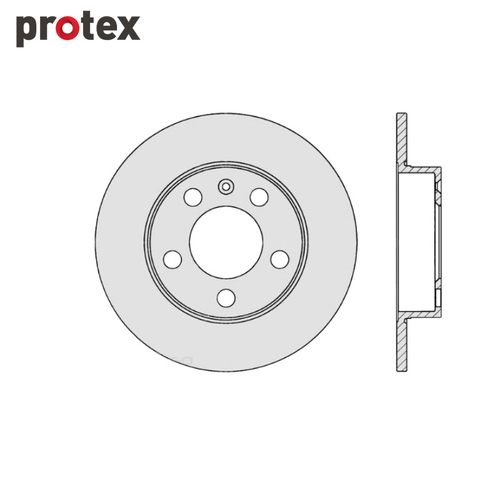 DISC ROTOR REAR FOR AUDI A3 1997 DR803