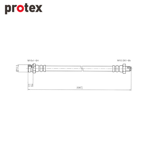 Protex Brake Hose H1558