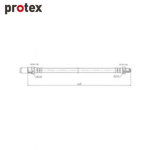 Protex Brake Hose H3129
