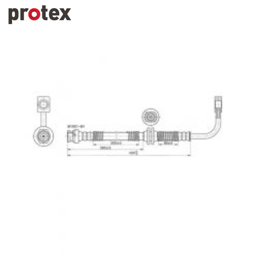 Protex Brake Hose H3423