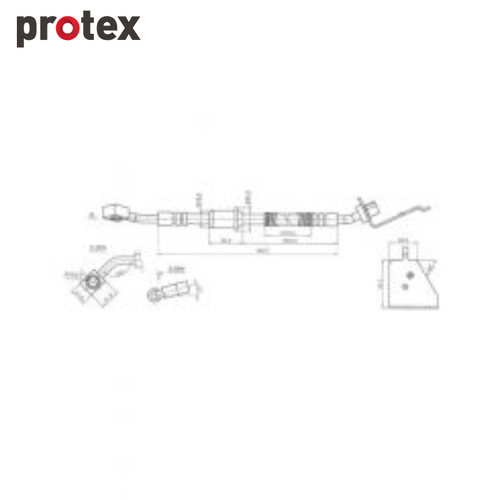 Protex Brake Hose H3426