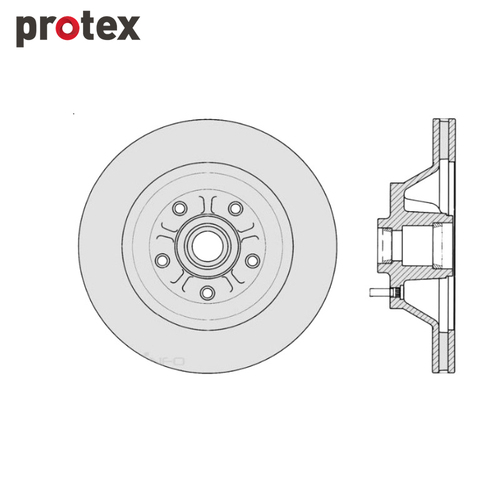 DISC ROTOR FRONT FOR HOLDEN COMMODORE CLUBSPORT SDR019