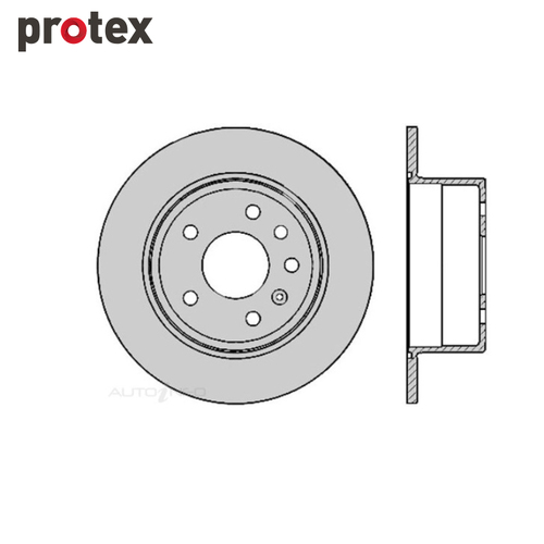 ULTRA SELECT DISC ROTOR REAR FOR CALIBRE YE SDR039