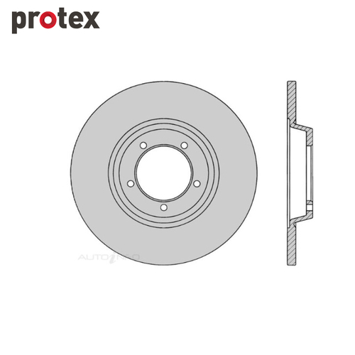DISC ROTOR FRONT FOR AUSTIN HEALEY 3000 MK11-111 SDR094B