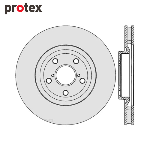 DISC ROTOR FRONT FOR TOYOTA SUPRA JZA80 (RH) SDR12277