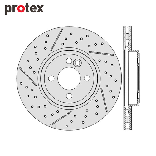 DISC ROTOR FRONT FOR MINI COOPER S R56 R57 R58 SDR12574XS