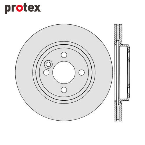 DISC ROTOR FRONT FOR MINI COPPER S R53 SDR12978
