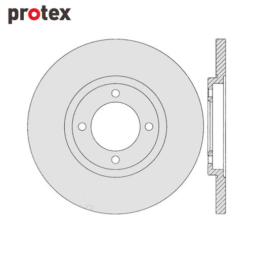 DISC ROTOR FRONT FOR TOYOTA T18 SDR148