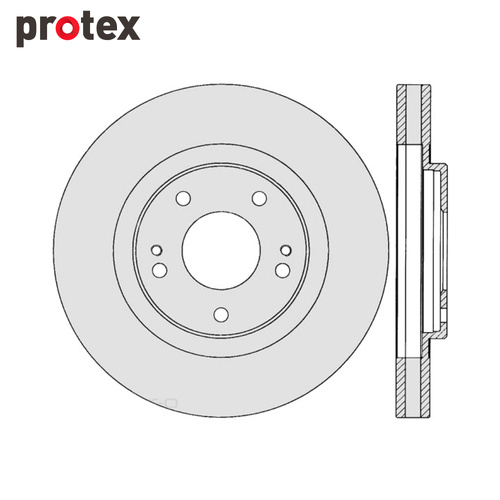 DISC ROTOR FRONT FOR MITSUBISHI 3000 GT SDR213