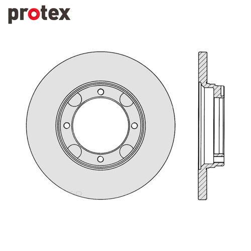 DISC ROTOR FRONT FOR MITSUBISHI COLT SDR215