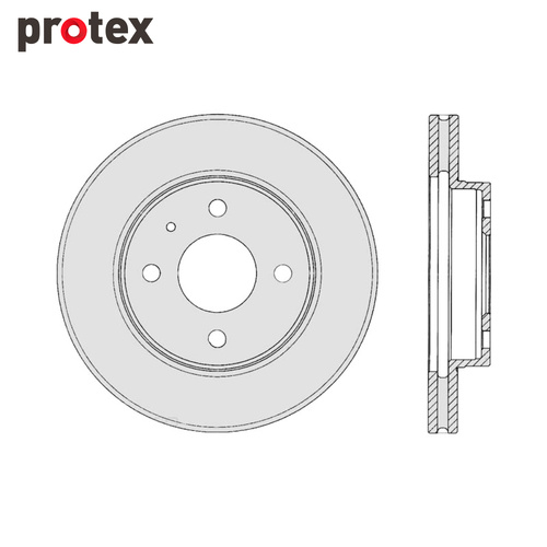 DISC ROTOR FRONT FOR ALFA 33 SDR369