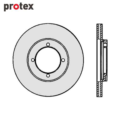 DISC ROTOR FRONT FOR MITSUBISHI STARION SDR400