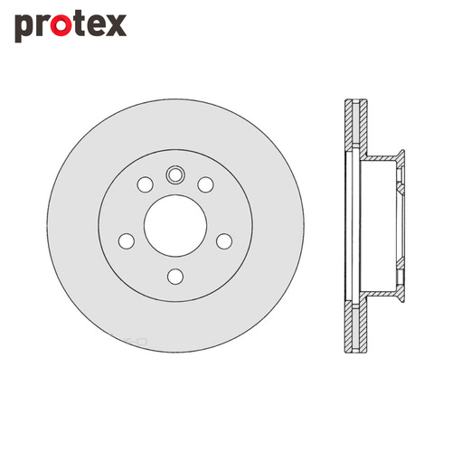 DISC ROTOR FRONT FOR VW TRANSPORTER SDR449