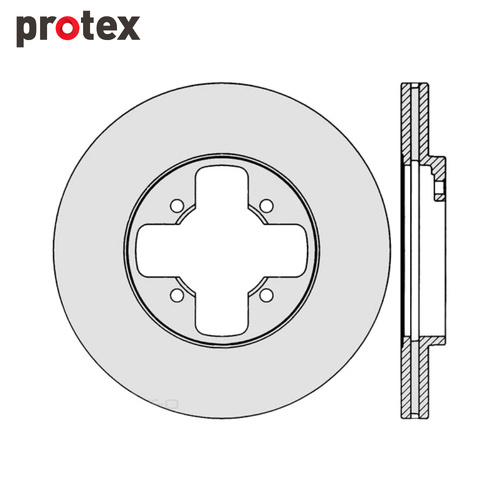 DISC ROTOR FRONT FOR NISSAN SKYLINE 300ZX SDR608