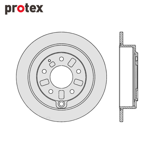 DISC ROTOR REAR FOR EUNOS SDR869