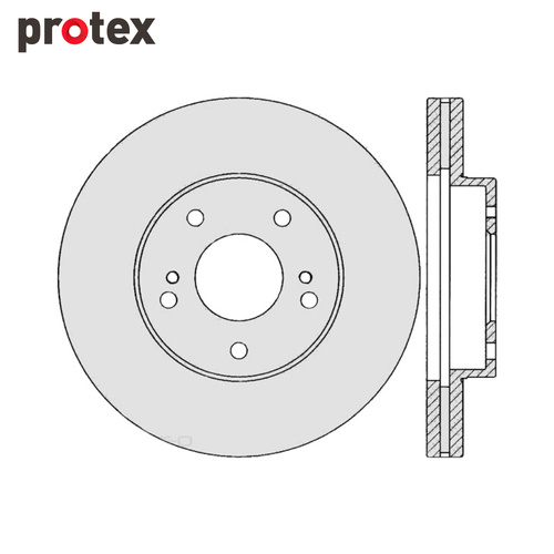 DISC ROTOR FRONT FOR NISSAN INFINITY SDR922