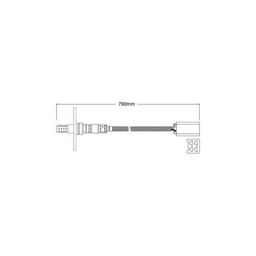 PAT EXHAUST GAS OXYGEN SENSOR EGO-015