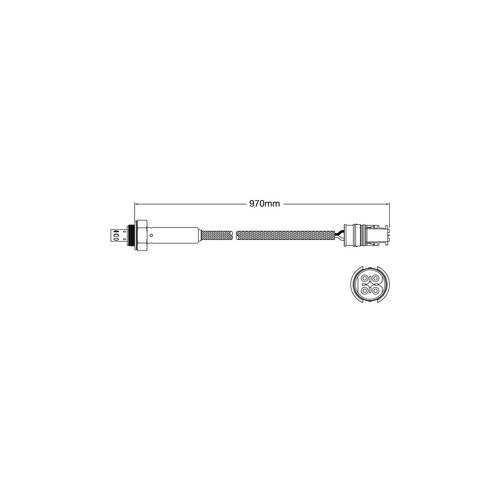 PAT EXHAUST GAS OXYGEN SENSOR EGO-037