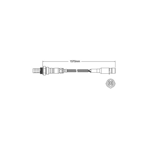 PAT EXHAUST GAS OXYGEN SENSOR EGO-162