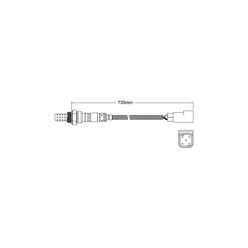 PAT EXHAUST GAS OXYGEN SENSOR EGO-207