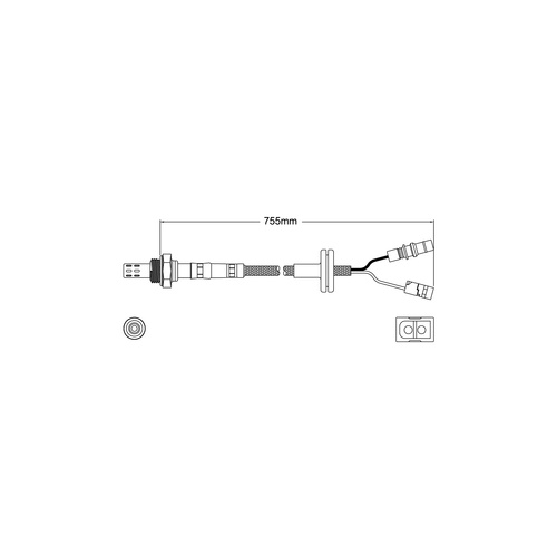 PAT EXHAUST GAS OXYGEN SENSOR EGO-340
