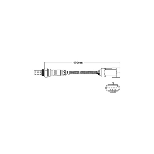 PAT EXHAUST GAS OXYGEN SENSOR EGO-481