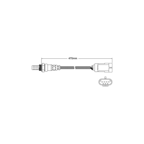 PAT EXHAUST GAS OXYGEN SENSOR EGO-483