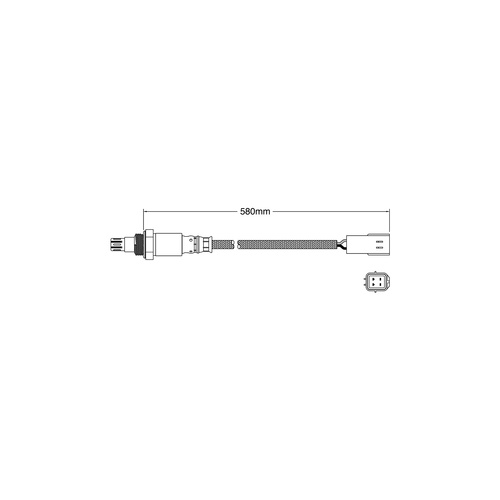 PAT EXHAUST GAS OXYGEN SENSOR EGO-604