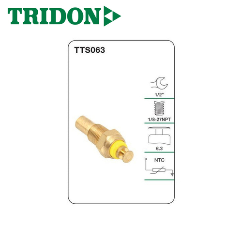 TRIDON WATER TEMPERATURE SENDER (GAUGE) TTS063