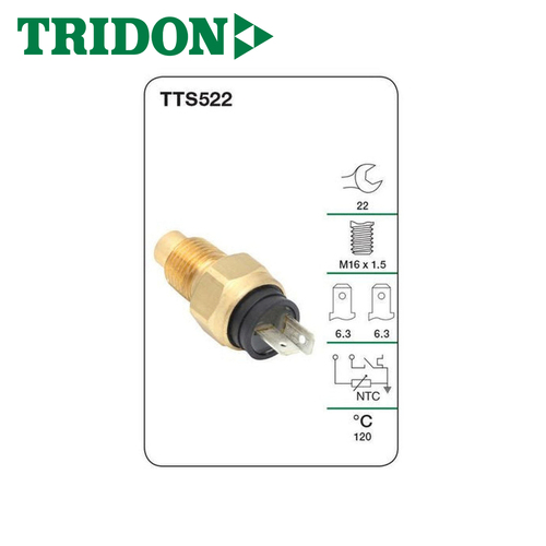 TRIDON WATER TEMPERATURE SENDER (LIGHT) TTS522