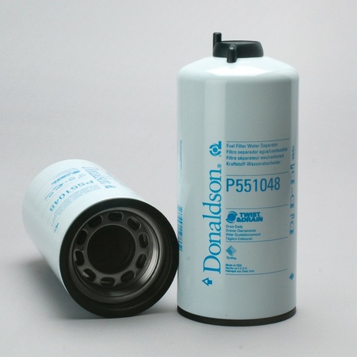 Donaldson Fuel Filter Water Separator Spin-On Twist & Drain P551048