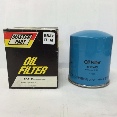 Holden Jackaroo UBS52 1981-1985 C223 2.2L Diesel Master Part Oil Filter Z182  