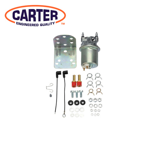 Carter External Universal 12V Electric Fuel Pump 50 GPH 2-4 PSI P4070 