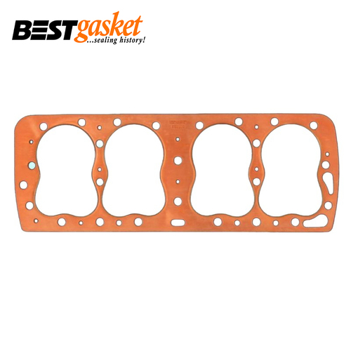 Head Gasket LH FOR Ford Mercury 8BA 8RT 239 Flathead V8 48-53 Oversize Copper