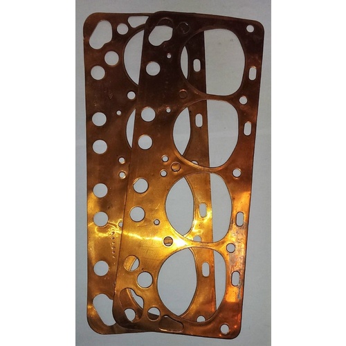 Ford Customline Mainline F100 F250 Copper Head Gaskets Pair 272 292 V8 Y Block