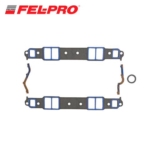 INLET MANIFOLD GASKET SET FOR CHEV SB MEDIUM RACE PORT 1/16