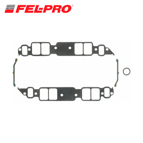 INLET MANI GASKET SET FOR CHEV BB V8 (RECT) NO UPPER BOLTS