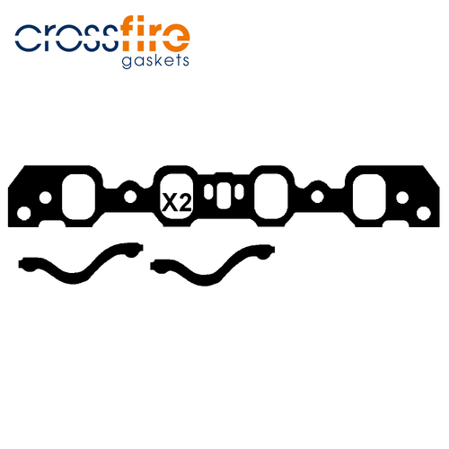 Ford Falcon Fairlane LTD Cleveland 302 351 V8 Inlet Intake Manifold Gasket 2V 