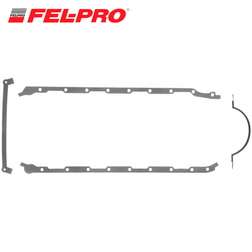  SUMP GASKET SET FOR CHEV BB RUBBER COATED FIBRE W/STEEL