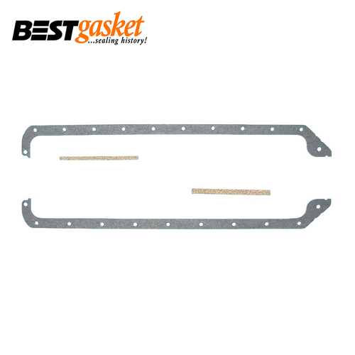 Chevrolet Straight 6 Master 194 Oil Pan Sump Gasket Set 1932