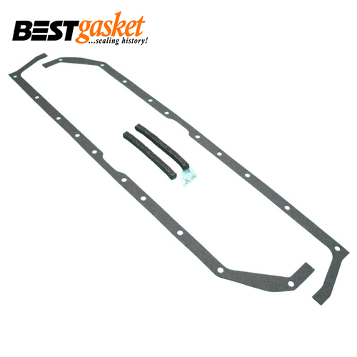 Ford 226 H Series 254 M Series Oil Pan Sump Gasket Set 1947-1953