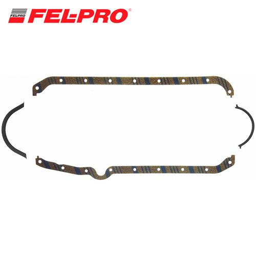 SUMP GASKET SET FOR CHEV THICK FRONT SEAL PASS SIDE DIPSTICK CORK-RUBBER