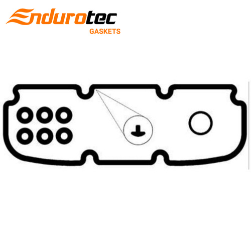 VALVE COVER GASKET FOR HOLDEN LG2 L27 V6 1 PIECE BLACK SUIT PLASTIC VALVE COVER
