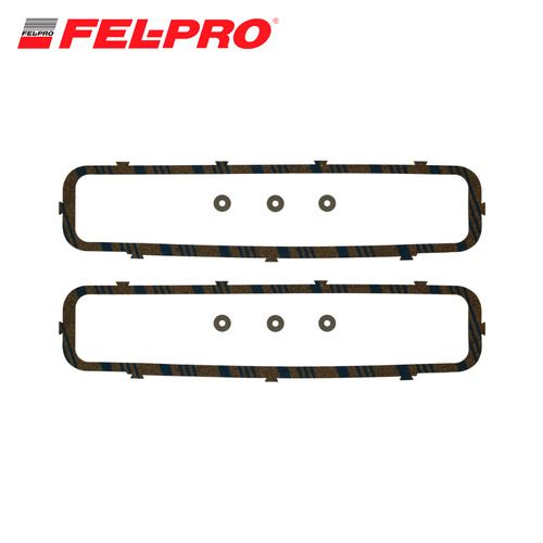 VALVE COVER GASKET PAIR FOR BUICK 364-425 FELPRO RUBBER MATERIAL