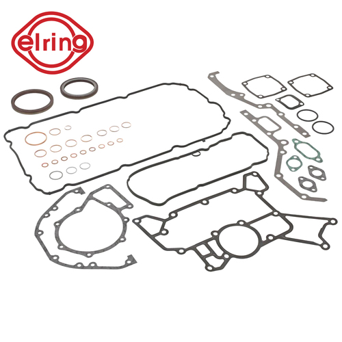 CONVERSION GASKET SET FOR MERCEDES TRUCK OM501/541 PLASTIC OIL PAN ENG 089132> 438.930