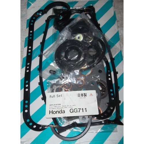 Full Gasket Set FOR Honda Civic 1300 CVCC SP SK SL SS EJ 1979-80